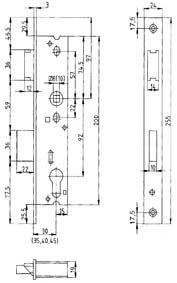 Rohrrahmenschlösser Nr. 1022 PZW / 30 Mm 4 Rohrrahmenschlösser Nr. 1022 PZW / 30 Mm – Bild 2