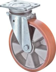 Lenkrolle 200mm LG.K Schwer Verz Alu-Felge