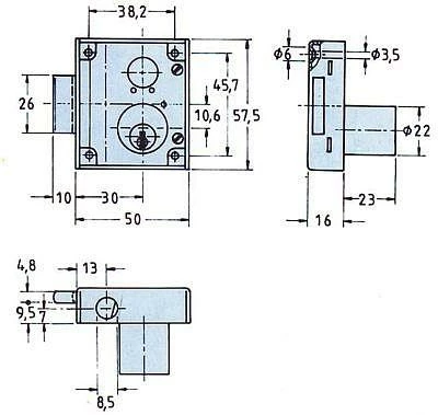 Drehstangenschl.Nr.7020 Z/MV Rs Stahl 4 Drehstangenschl.Nr.7020 Z/MV Rs Stahl – Bild 2
