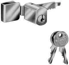 Zyl.-Verschlüsse Nr.2999 Verchr. Mess.matt