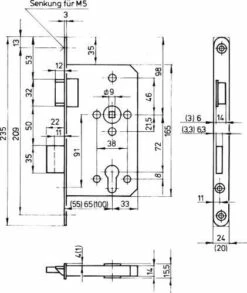 FH-Anti-Panik Schloß PZW Ls Feste Nuß 65/72/9 5 FH-Anti-Panik Schloß PZW Ls Feste Nuß 65/72/9 -BURG WÄCHTER Verkäufe 91194274 1
