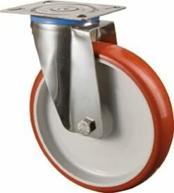 Lenkr. Polyure./EdelstahlRad-d 150 Mm 180Kg Tragf.