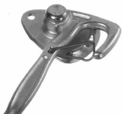 Winkelhebelverschluss Nr. 3990 Verzinkt Links