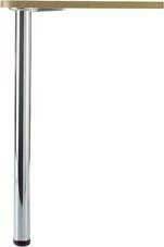 Tischbeinset D60 710-740 Weiss FORMAT