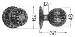 Türkn.auf Rosette Nr.355 Ei Rowe 4 Türkn.auf Rosette Nr.355 Ei Rowe – Bild 2