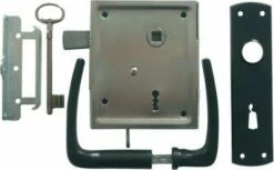 Uni-Kastenschloss PZ M. Grt. U. Hebender Falle