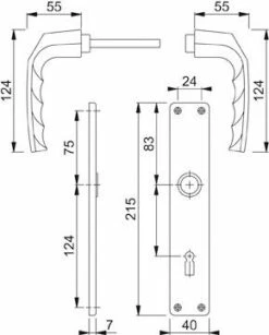Garnitur Schild1117/202SPGRT F2 8 8 SK/OL-78 37-42 -BURG WÄCHTER Verkäufe 91196460 1