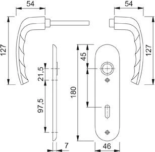 Grt. Schild F1 1810/273KP,Bad 4 Grt. Schild F1 1810/273KP,Bad – Bild 2