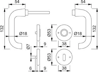 Grt.Rosette F4 138L/42KV/42KVS,Bad 4 Grt.Rosette F4 138L/42KV/42KVS,Bad – Bild 2