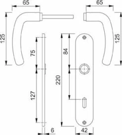 Garnitur SchildE1310Z/302GRT-SST F69 8 OB-72 35-45 6 Garnitur SchildE1310Z/302GRT-SST F69 8 OB-72 35-45 -BURG WÄCHTER Verkäufe 91196722 1