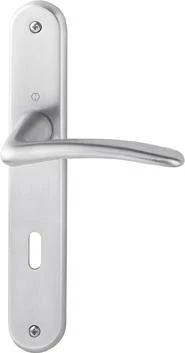 Türgriff Garnitur / Schild Verchromt Rechts Für 40m Tür 3 Türgriff Garnitur / Schild Verchromt Rechts Für 40m Tür