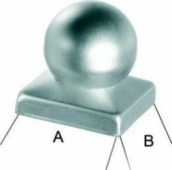 Pfostenabdeckung Tzn 100 Mit Kugel