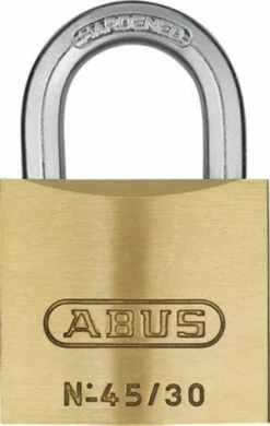 ABUS Hangschloss Messing 45/30 3 Stück