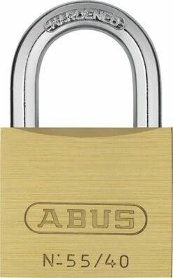 ABUS Hangschloss Messing 55/40 2 Stück