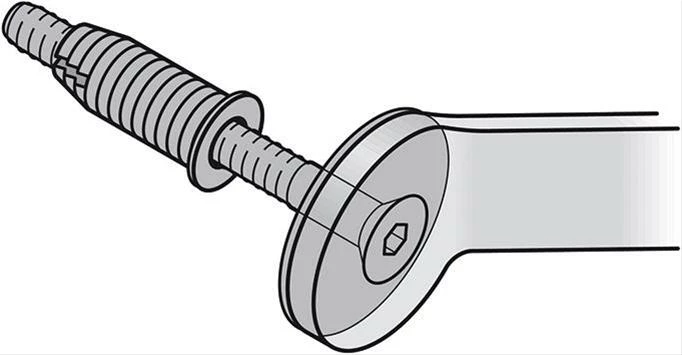 Bef.eins.M8 M.Gew.-Buchsef.MHK-Tür Edelstahl 3 Bef.eins.M8 M.Gew.-Buchsef.MHK-Tür Edelstahl