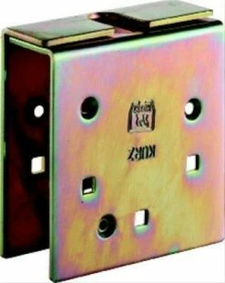 HELM 498VerstärkungslaschPaar,galv.verz.für Holz