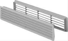 Badezimmerlüftung 457x92 Mm, VA-Optik