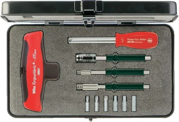 Drehmo.-Quergriff-Satz 11tlg. 5-14Nm Wiha 3 Drehmo.-Quergriff-Satz 11tlg. 5-14Nm Wiha