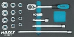 Werkzeugmodul 163-181/17 Steckschlüssel 3/8" Hazet