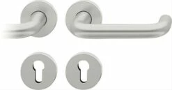 FS-Drückergrt. Alu F1 PZ, 79 1070