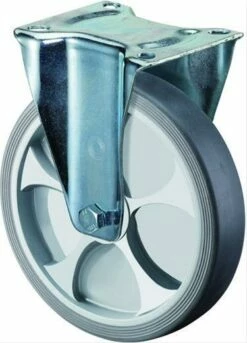 Bockrolle Thermopl.Gummirad