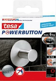 Powerbutton Haken Rund Classic