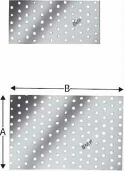 SST Lochblech NP25/620/1240 STRECKE