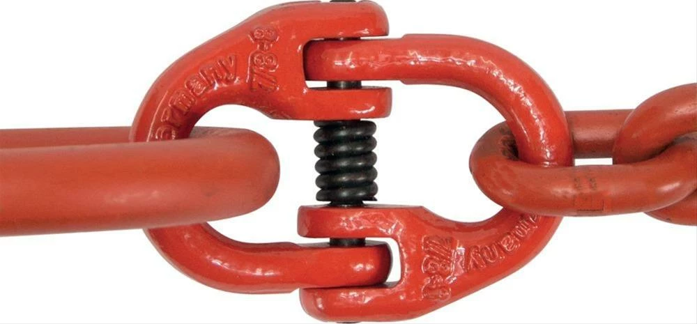 Verbindungsglied GK 8 Stahl Rot-lackiert NG 8-8 3 Verbindungsglied GK 8 Stahl Rot-lackiert NG 8-8