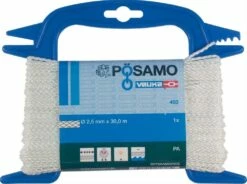 PA-Seil Gefl. Weiss 6,0mmx20m Auf Kz-Haspel