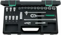 Steckschl.-Grt. 3/8" 24tlg. 45/49/19/5 KN