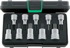 Schraubendr.Eins.Grt.1/2"10tlg. I6kt. Stahlwille