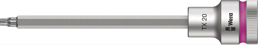 Schraubendr.-Einsatz 1/2"T20x140mm Haltef. Wera 3 Schraubendr.-Einsatz 1/2"T20x140mm Haltef. Wera